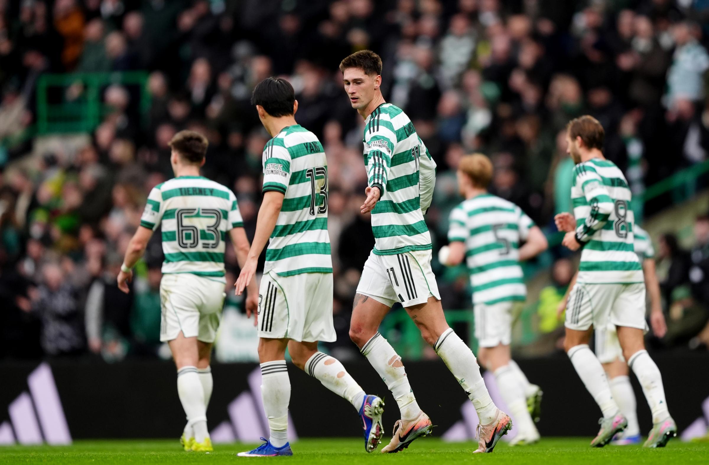 Cvancara Strikes on Debut as Celtic Outlast Spirited Falkirk to Go Second
